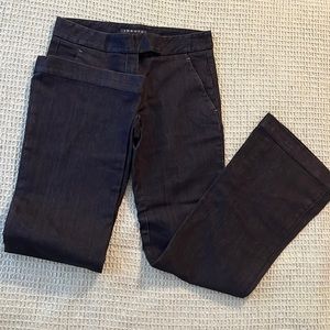- THEORY  pre own Denim in black Size 00   - $35